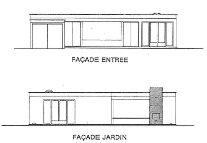 Schéma du modèle de maison SEVILLE